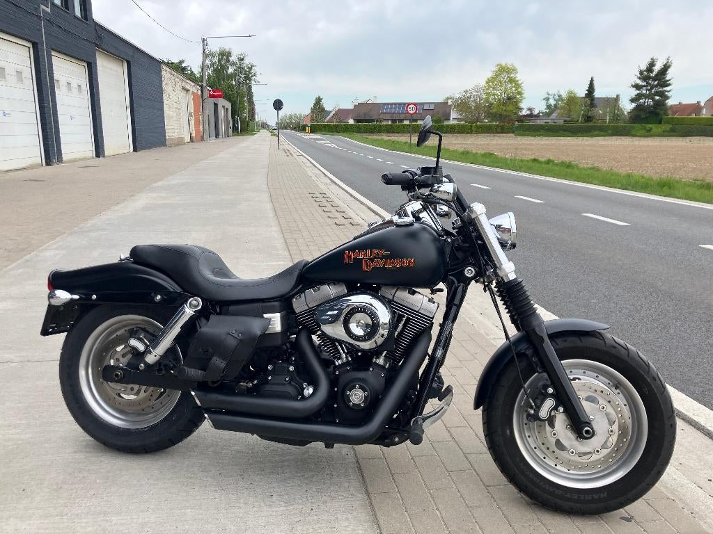 harley davidson dyna fat bob 1600 in topstaat met garantie, Motoren, Motoren | Harley-Davidson, 2 cilinders, Occasion, Bedrijf