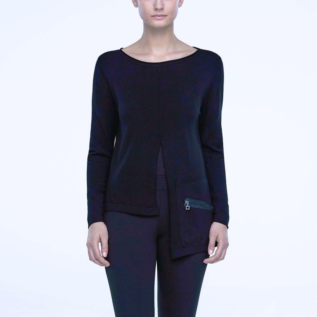 Pull bleu foncé Sarah Pacini neuf, Sarah pacini, Enlèvement ou Envoi, Neuf, Bleu