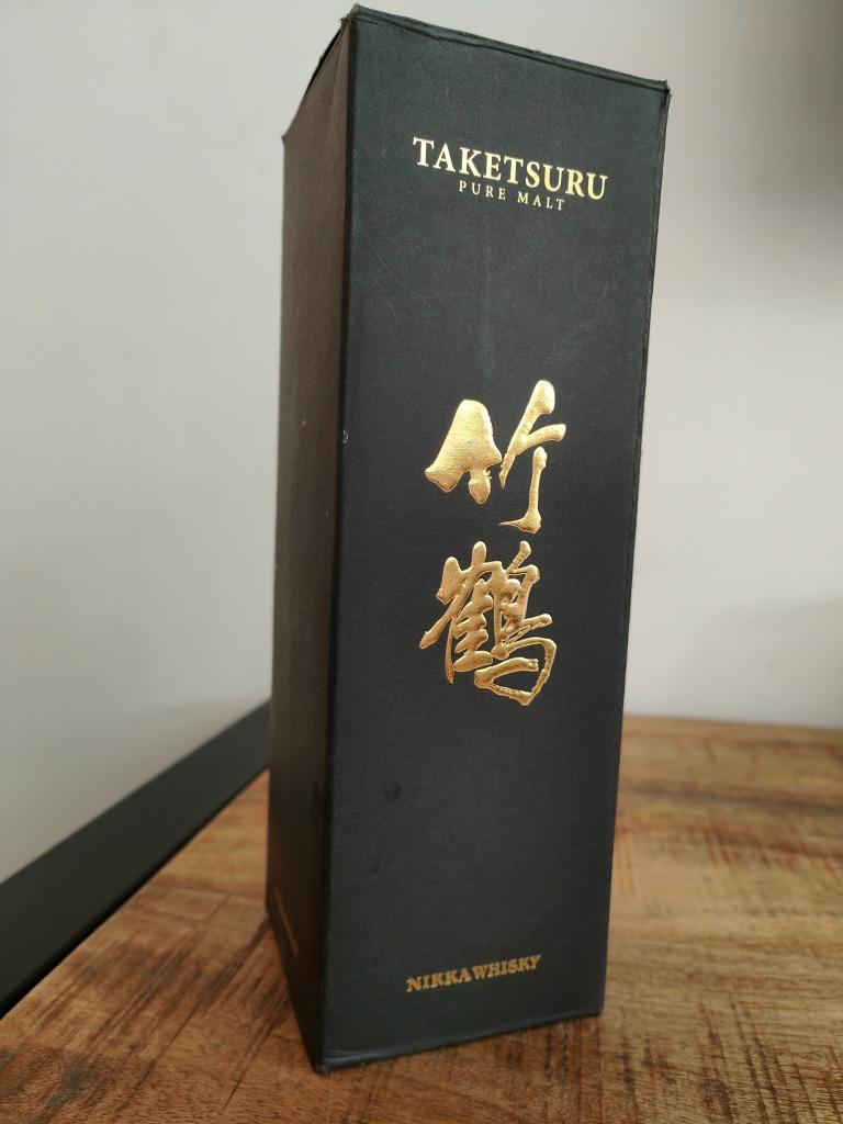 Malt pur Taketsuru + boîte - Nikka Distillery Gold Bollting, Neuf, Autres régions, Enlèvement ou Envoi, Pleine