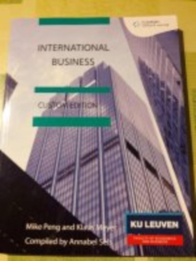 International Business (Customized Edition), Boeken, Ophalen of Verzenden, Nieuw