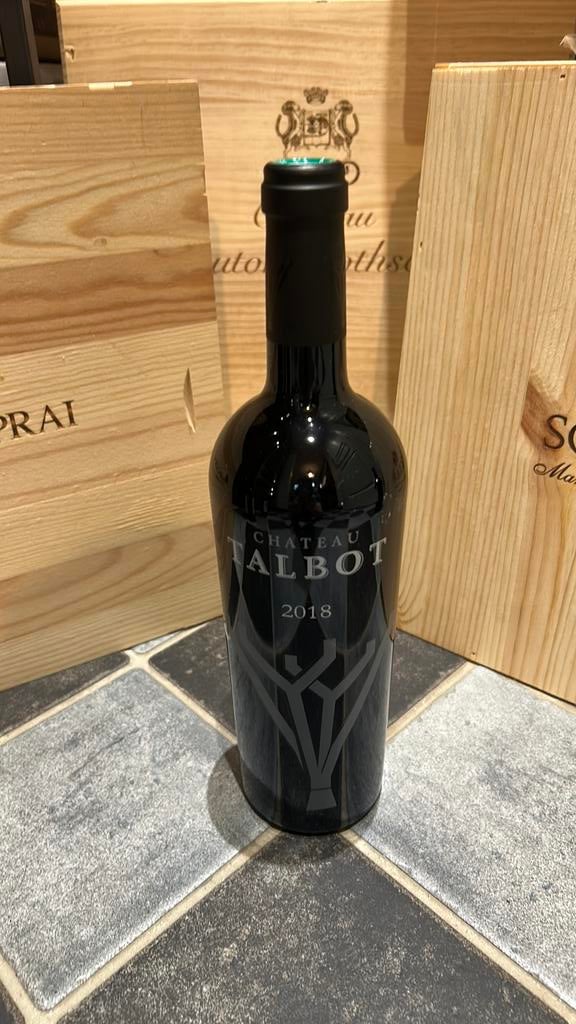 Château Talbot 2018 - édition spéciale, Enlèvement ou Envoi, Comme neuf