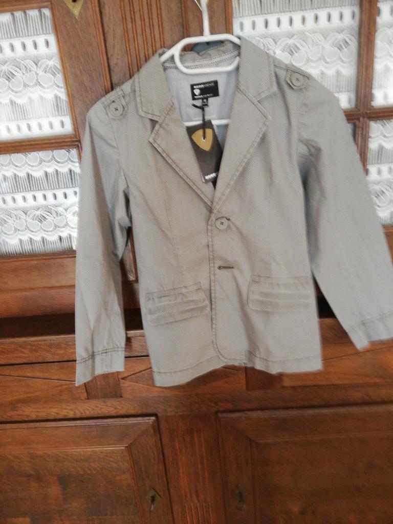 Veste de cérémonie garçon. No nonsense. Grise. Taille 10 an., Ophalen of Verzenden, Zo goed als nieuw, Jongen
