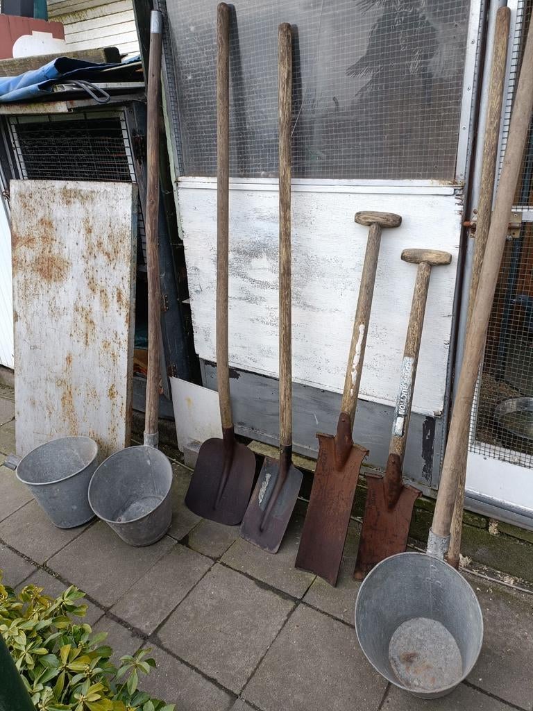 Allerlei tuingereedschap, Ophalen of Verzenden, Gebruikt, Schoffel