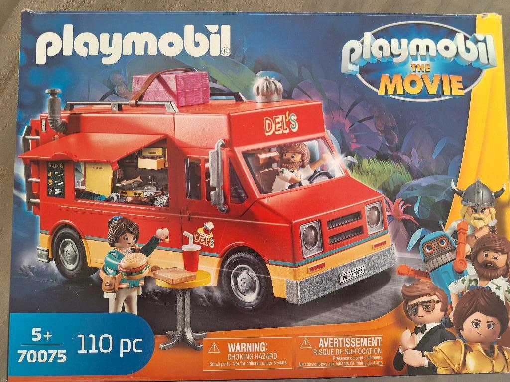 Playmobil The Movie Del's Food truck 70075, Kinderen en Baby's, Speelgoed | Playmobil, Ophalen of Verzenden, Zo goed als nieuw