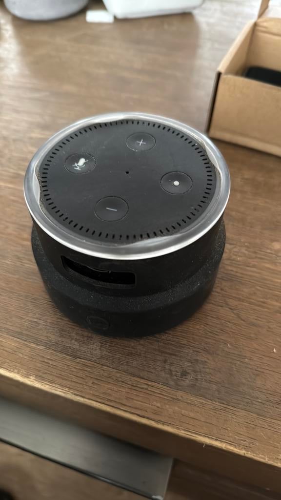 Amazon alexa met accu, Ophalen, Gebruikt