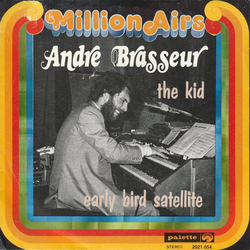 André Brasseur - The Kid / Early bird, Single, Utilisé, Pop, 7 pouces