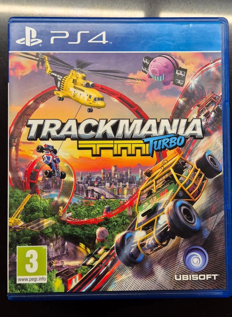 Trackmania ps4, Consoles de jeu & Jeux vidéo, Enlèvement ou Envoi, Autres genres, Utilisé, À partir de 3 ans