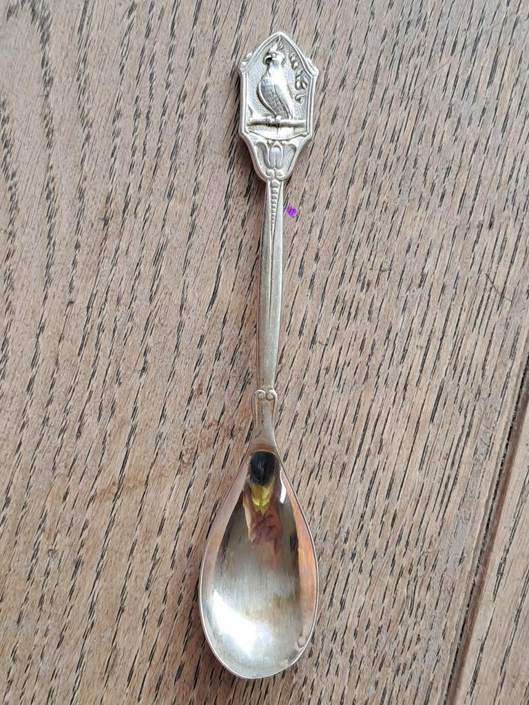 Lepeltje met papegaai, Ophalen of Verzenden
