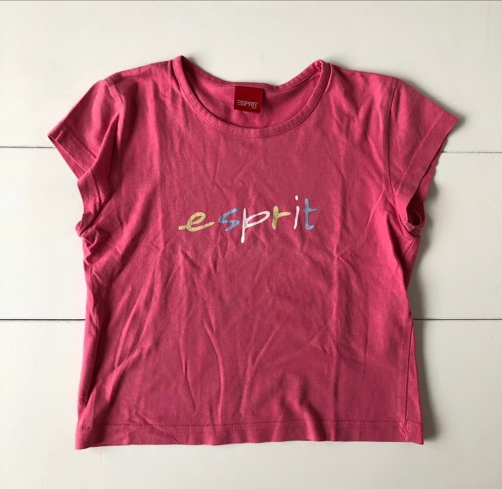 t-shirt Esprit 116 122, Kinderen en Baby's, Kinderkleding | Maat 116, Gebruikt, Meisje, Ophalen of Verzenden, Esprit