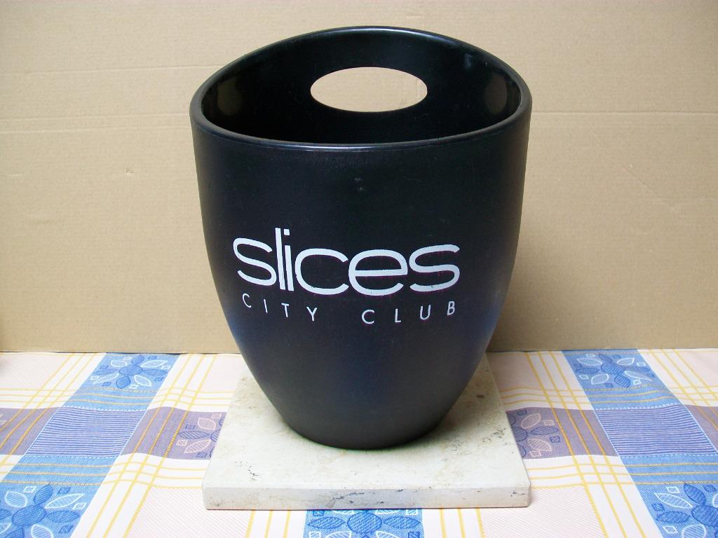 Slices City Club Hasselt - Champagne Emmer Koeler ijsemmer, Verzamelen, Ophalen of Verzenden, Gebruikt, Gebruiksvoorwerp
