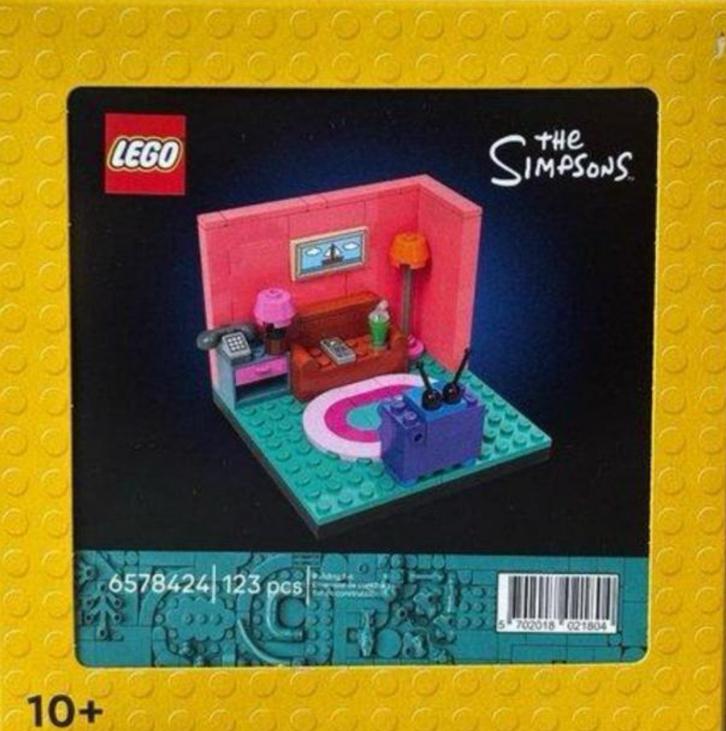 Lego 9009325 the simpsons living room  exclusive SEALED🔒, Enlèvement, Neuf, Ensemble complet, Lego
