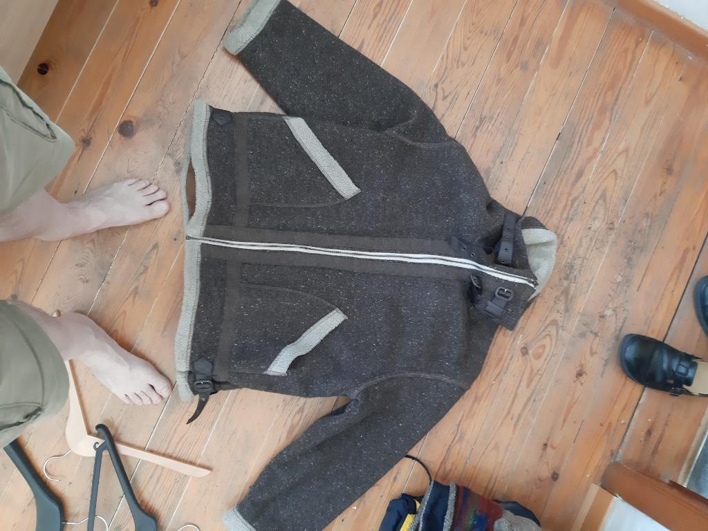 wollen jas heren of dames maat 40, Bruin, Nieuw, Ophalen of Verzenden, ANDERE