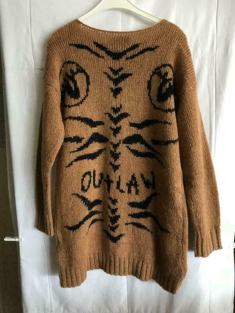 Lange pull SVNTY Mt M, Taille 38/40 (M), Enlèvement ou Envoi, Comme neuf, Brun