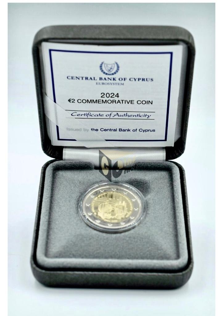 2€ Cyprus 2024  20 jaar lid van de E U, Ophalen of Verzenden, Cyprus, 2 euro, Losse munt