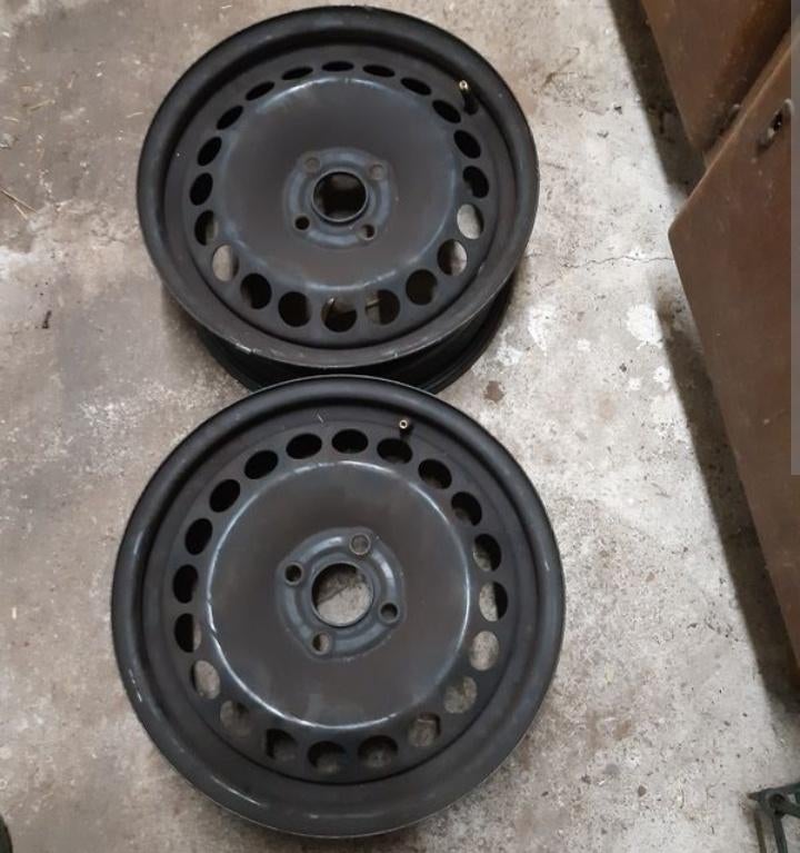 Lot de 4 jantes acier Opel corsa C, 14 pouces, 4 Saisons, Véhicule de tourisme, 185 mm