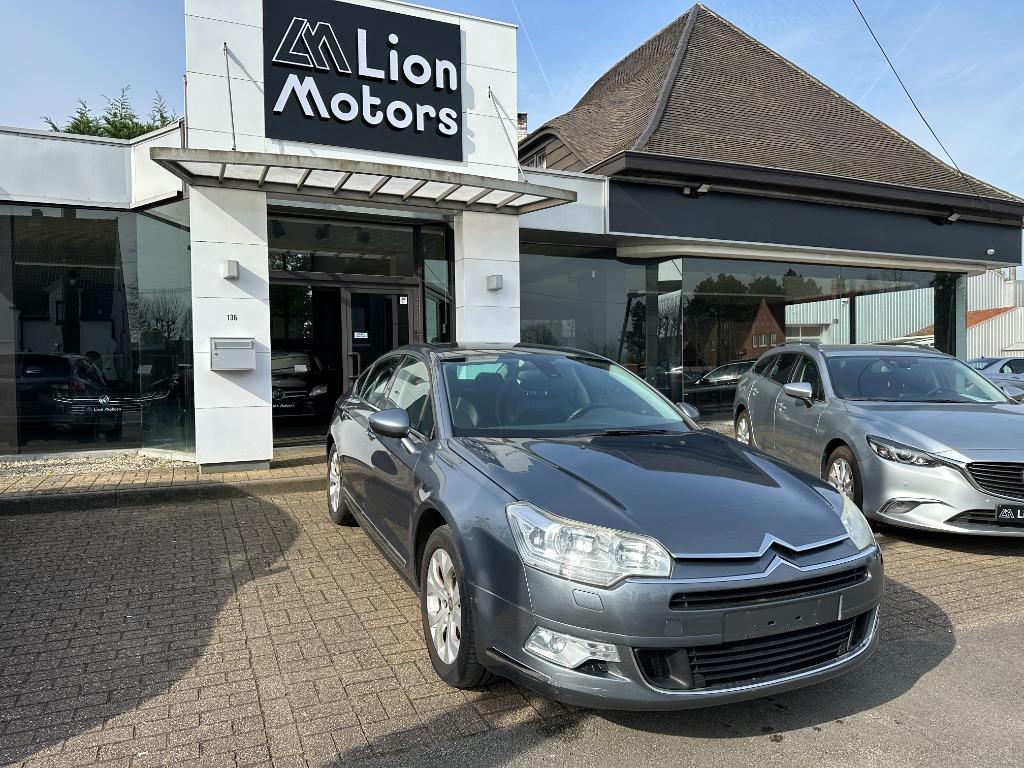 CITROEN C5 BERLINE 2.0 EXCLUSIVE BENZINE AUTOMATISCH EXPORT, Auto's, 4 deurs, 2090 kg, Zwart, 4 cilinders