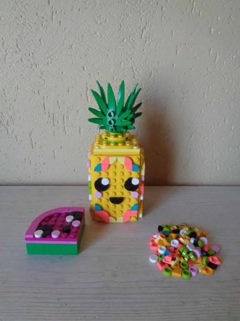 LEGO DOTS Ananas Pennenbakje - 41906, Ophalen of Verzenden, Gebruikt, Complete set, Lego