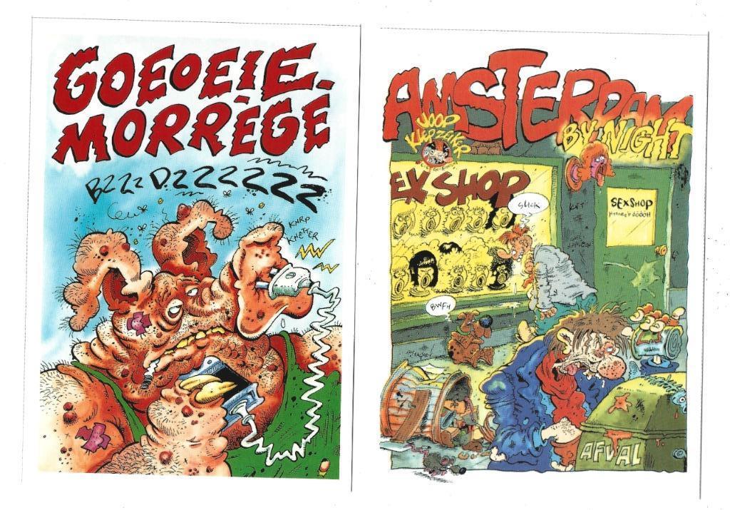 6 x Postkaart : JOOP  KLEPZEIKER  -  zie / voir scan's, Envoi, Neuf, Image, Affiche ou Autocollant