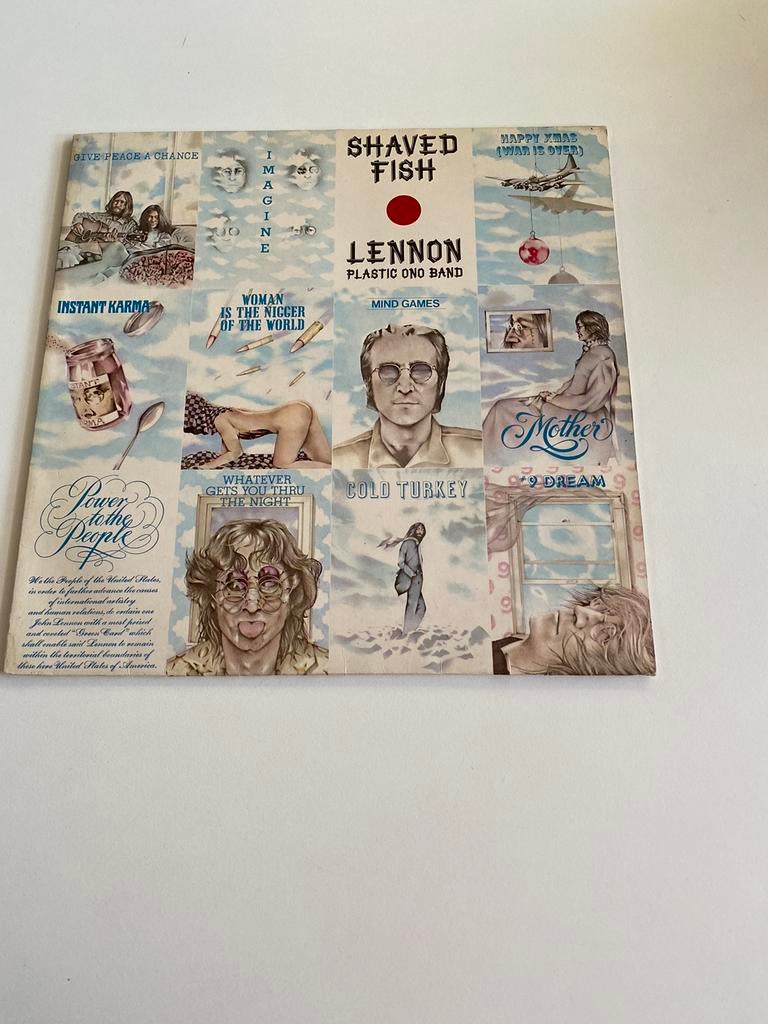 Vinyl Shaved fish John Lennon, Ophalen, Gebruikt
