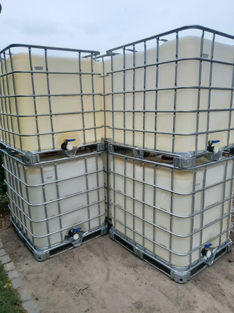 ibc, Ophalen, Met kraantje, 150 liter of meer, Zo goed als nieuw