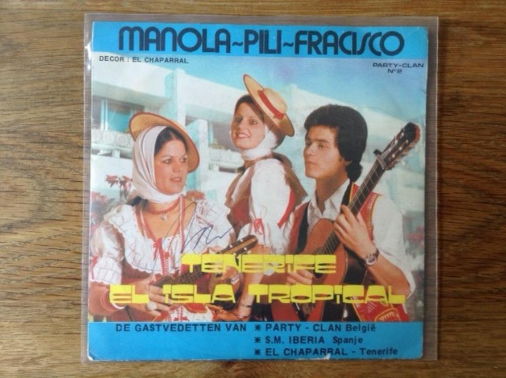single manola-pili-fracisco, Ophalen of Verzenden, Pop