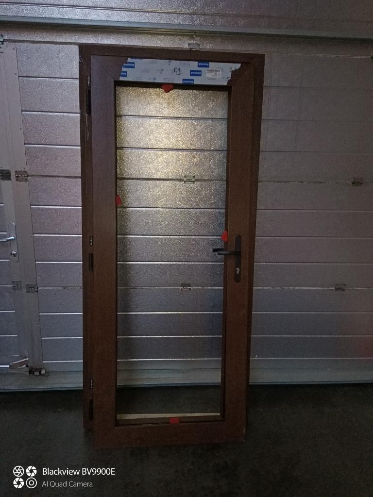 buitendeur pvc, Ophalen, Kunststof, 80 tot 100 cm, Nieuw