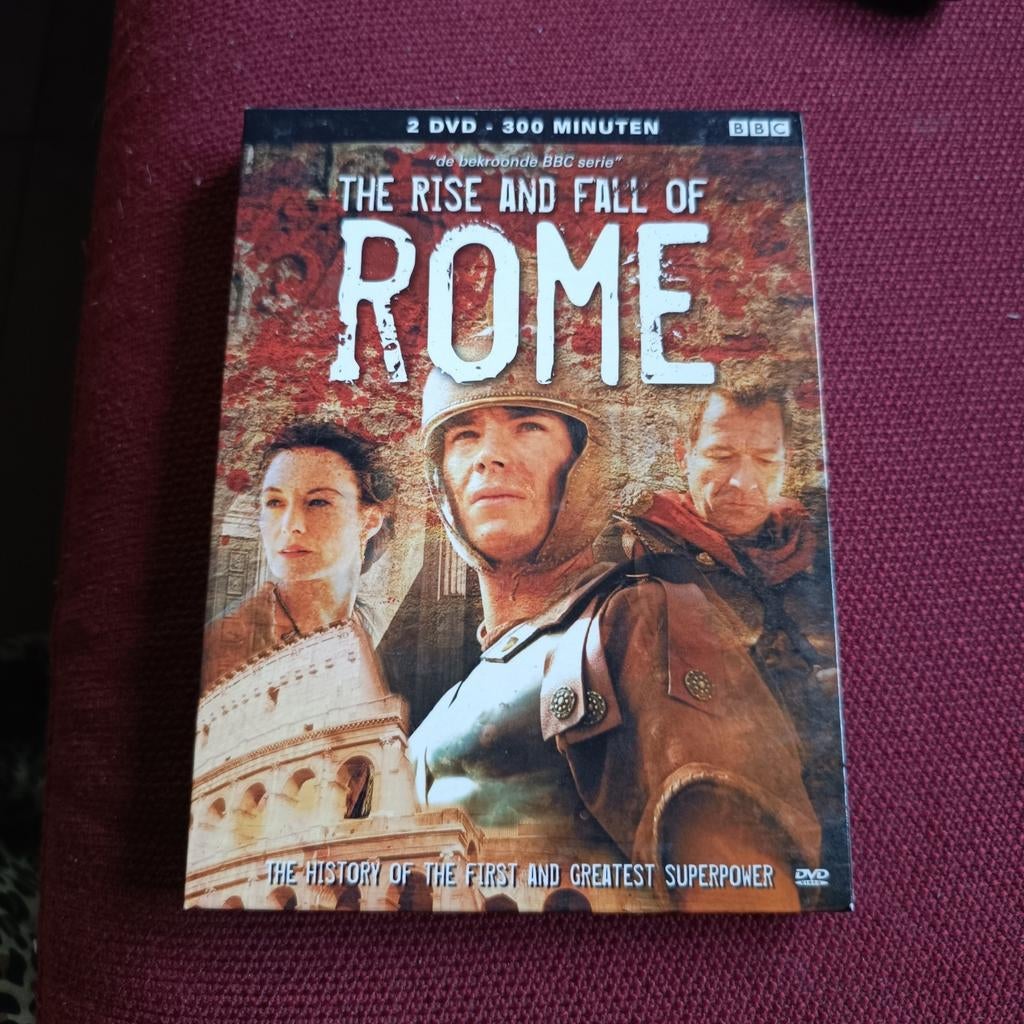 2 dvd the rise and the fall of rome, Ophalen of Verzenden, Zo goed als nieuw