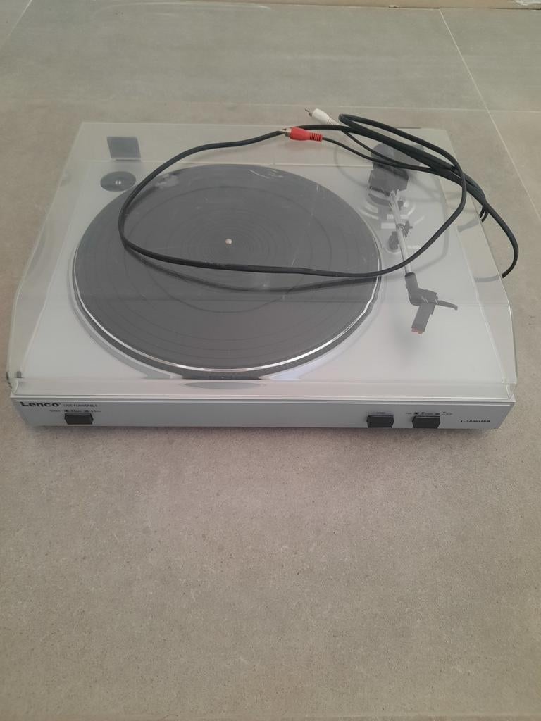 Platenspeler Lenco usb turntabel, Ophalen, Zo goed als nieuw, Platenspeler