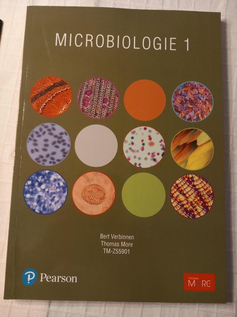 Boek, Microbiologie 1, Wetenschap, Boeken, Ophalen of Verzenden, Zo goed als nieuw, Hogeschool