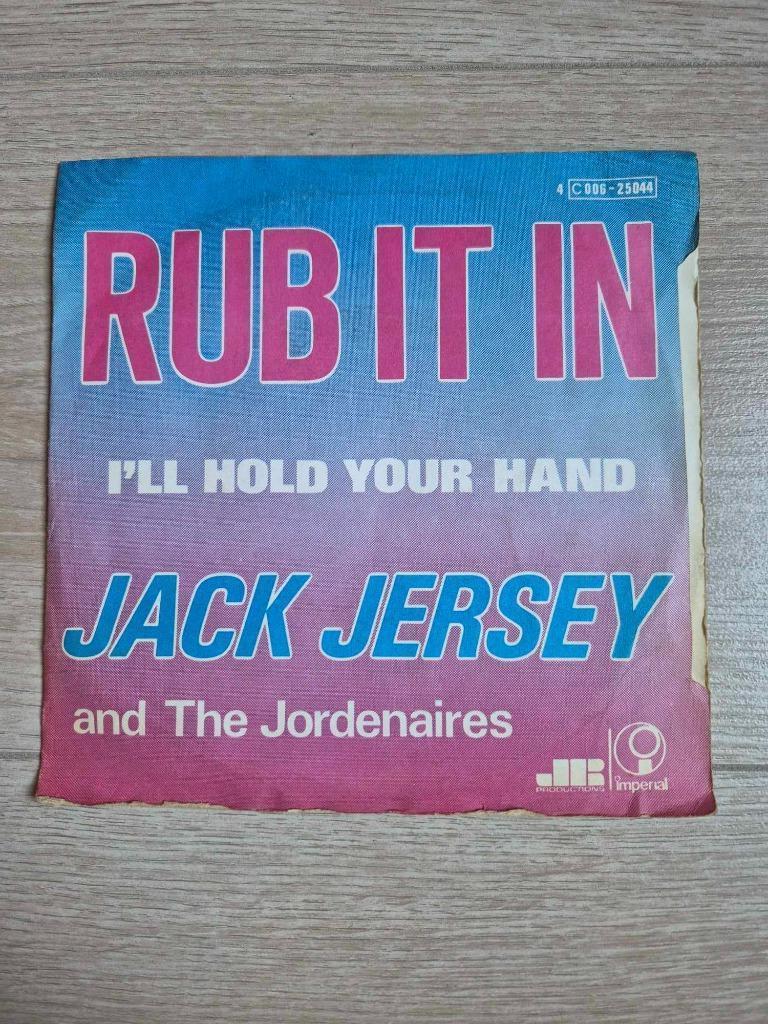 Singel Jack Jersey And The Jordenaires, Ophalen of Verzenden