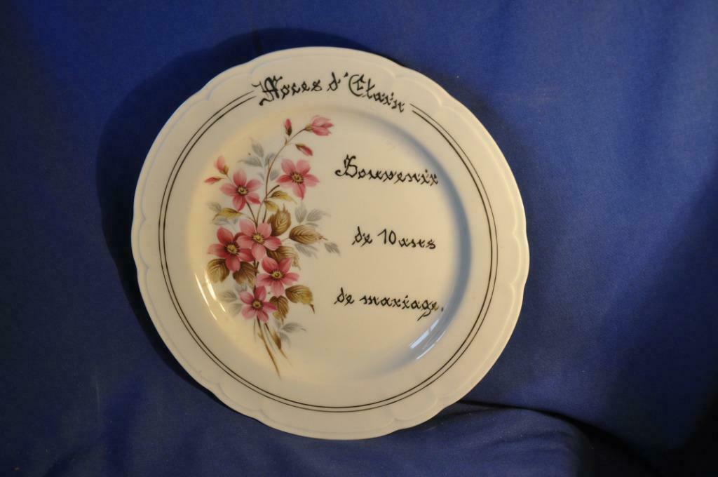 §  assiette noce d'étain (1), Ophalen of Verzenden