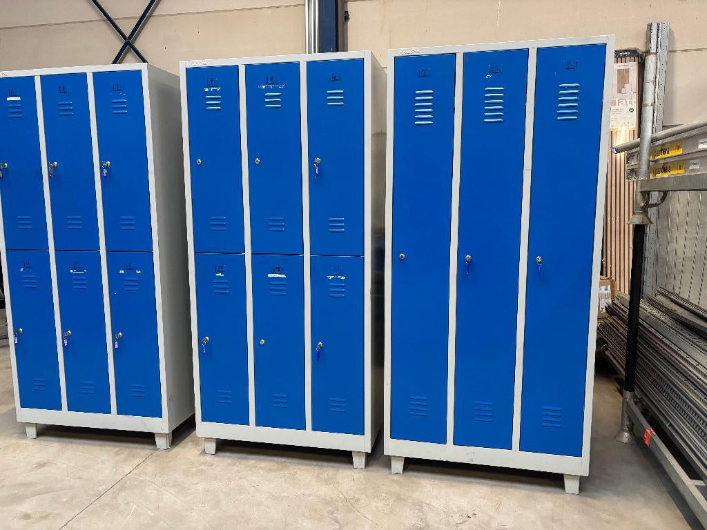 lockerkasten - garderobekast - locker - kledinglocker, Pelser bv, Pelser bv, Comme neuf, Info@pelser-bv.be