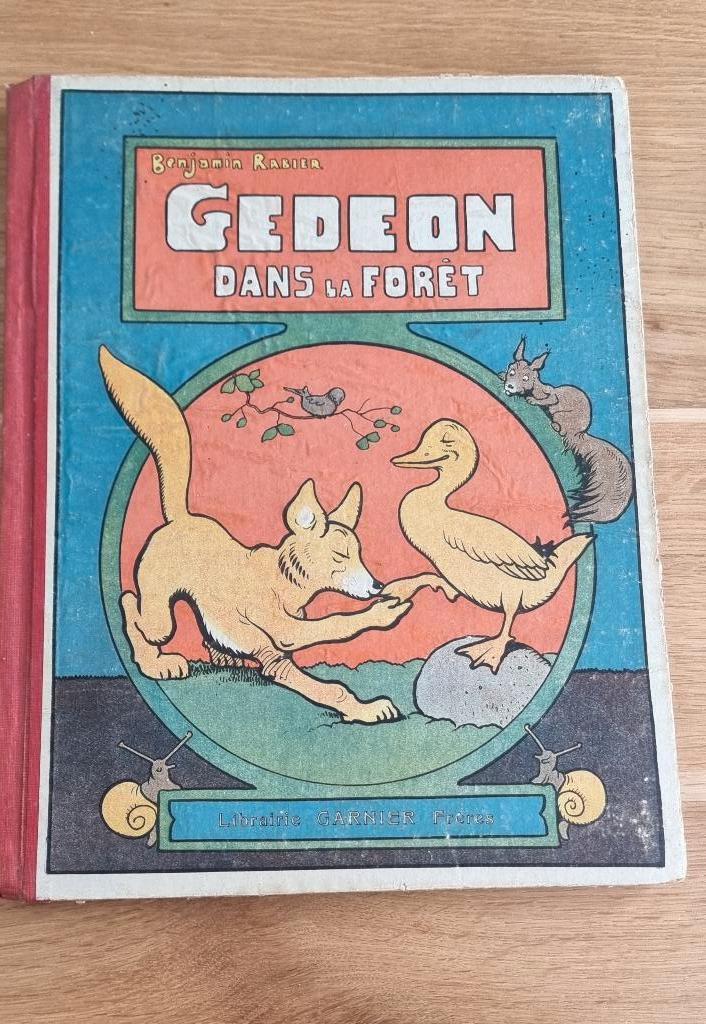 Gedeon dans la forêt. Benjamin Rabier, Enlèvement ou Envoi