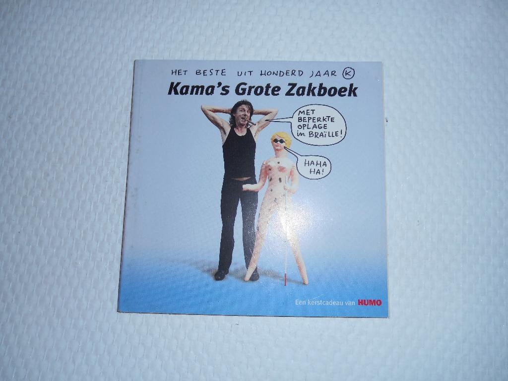 Sripboekje Kamagurka "Kamas grote zakboek", Boeken, Moppen, Ophalen of Verzenden, Zo goed als nieuw, Kamagurka