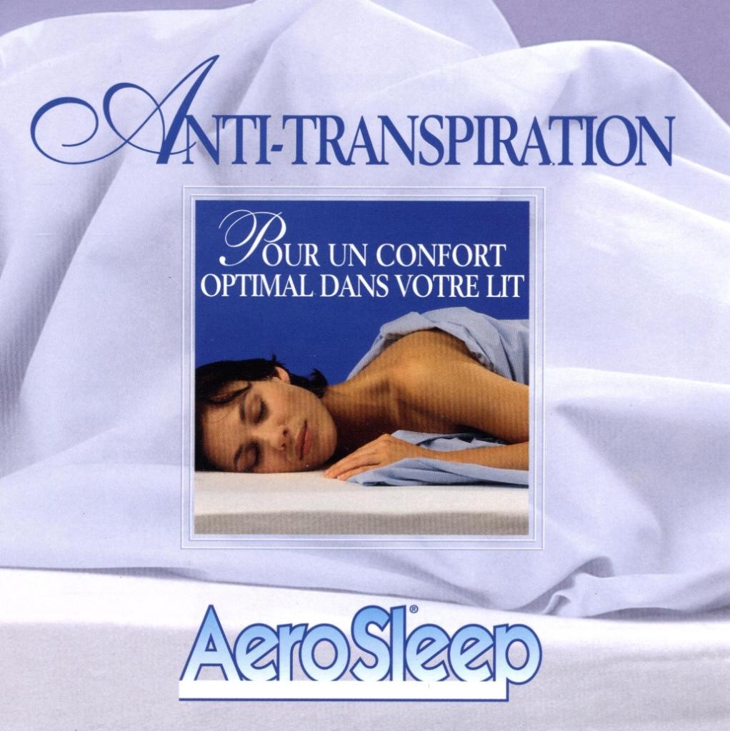 Aerosleep anti-transpiration pour literie, Maison & Meubles, Enlèvement ou Envoi, Neuf, Blanc, Autres types