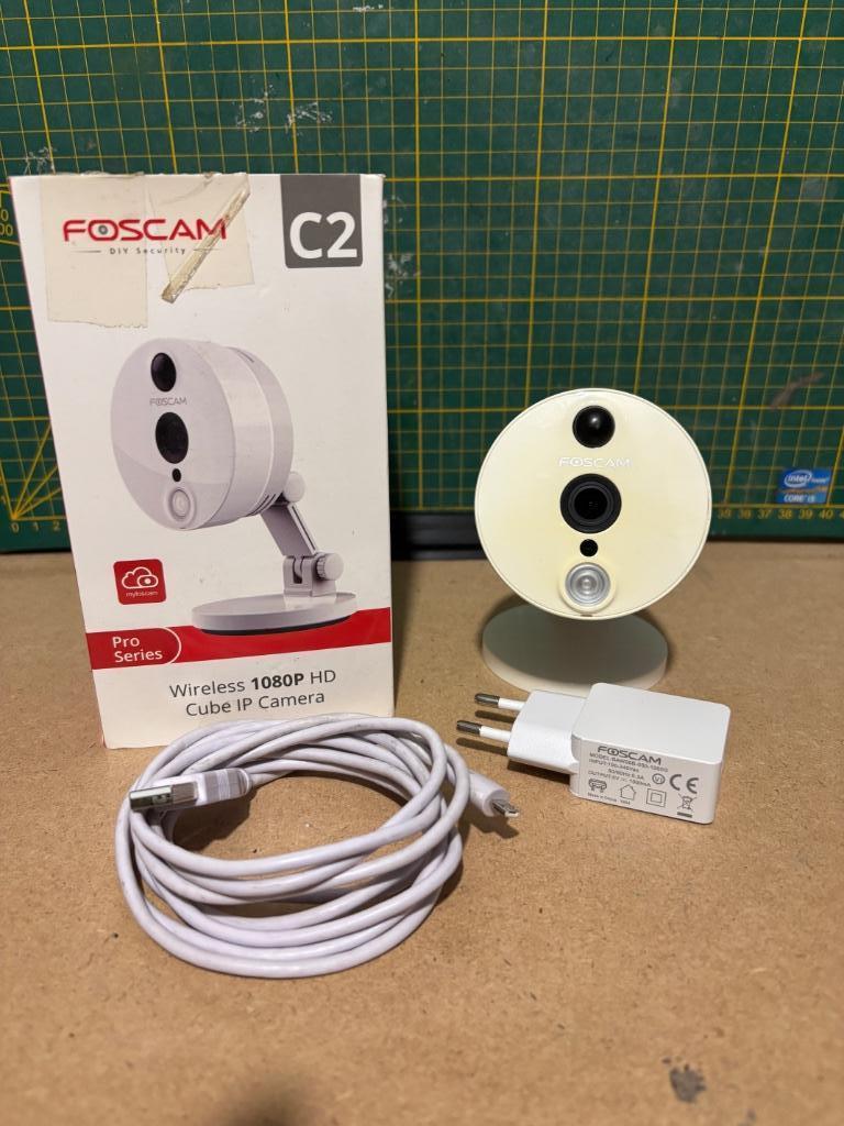 Camera IP Foscam C2, TV, Hi-fi & Vidéo, Caméras de surveillance, Utilisé, Caméra d'intérieur, Enlèvement ou Envoi