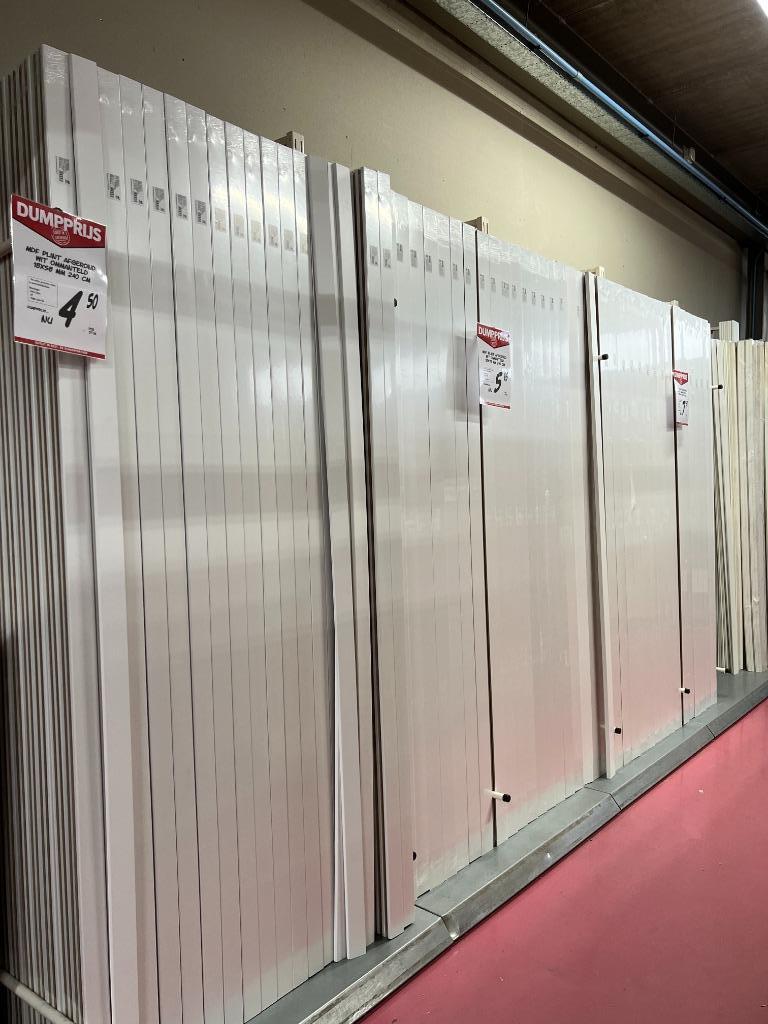 MDF plinten | plint | plinten | hout | plinten wit | wit, 200 à 250 cm, Enlèvement, Plinthes, Neuf