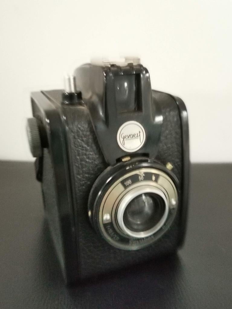 Gevaert Gevabox - Version complète de 1955, Collections, Enlèvement ou Envoi, 1940 à 1960, Appareils photo