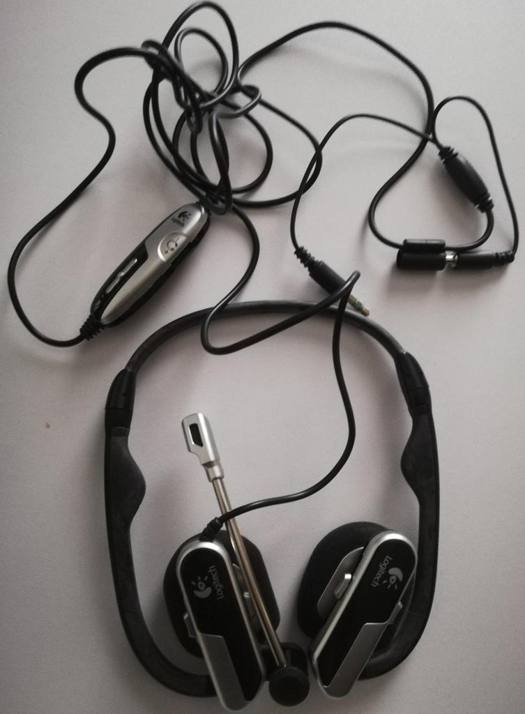 Logitech Premium-headset, Computers en Software, Headsets, Ophalen of Verzenden, Nieuw, Bedraad, Logitech