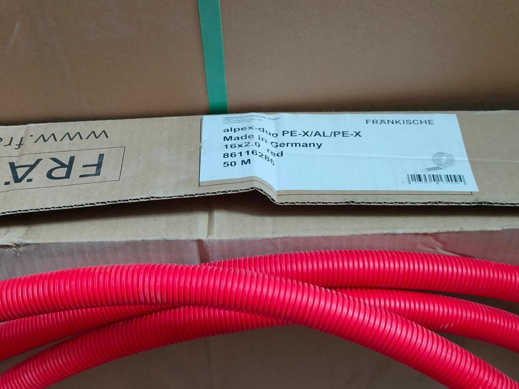Alpex 16/2 met mantel Rood, Doe-het-zelf en Bouw, Ophalen, Nieuw, Overige typen