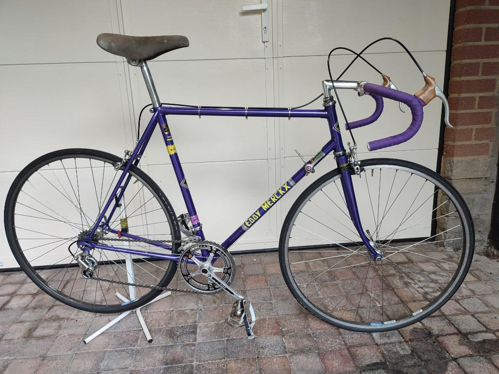 Vélo Eddy merckx kessel, Autres marques, Moins de 10 vitesses, Enlèvement, 53 à 57 cm