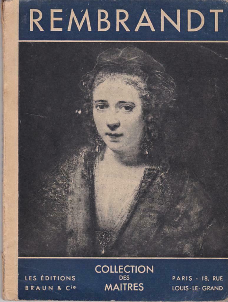 Paul Fierens, Rembrandt, Collection des Maïtres,, Ophalen of Verzenden, Gelezen, Schilder- en Tekenkunst