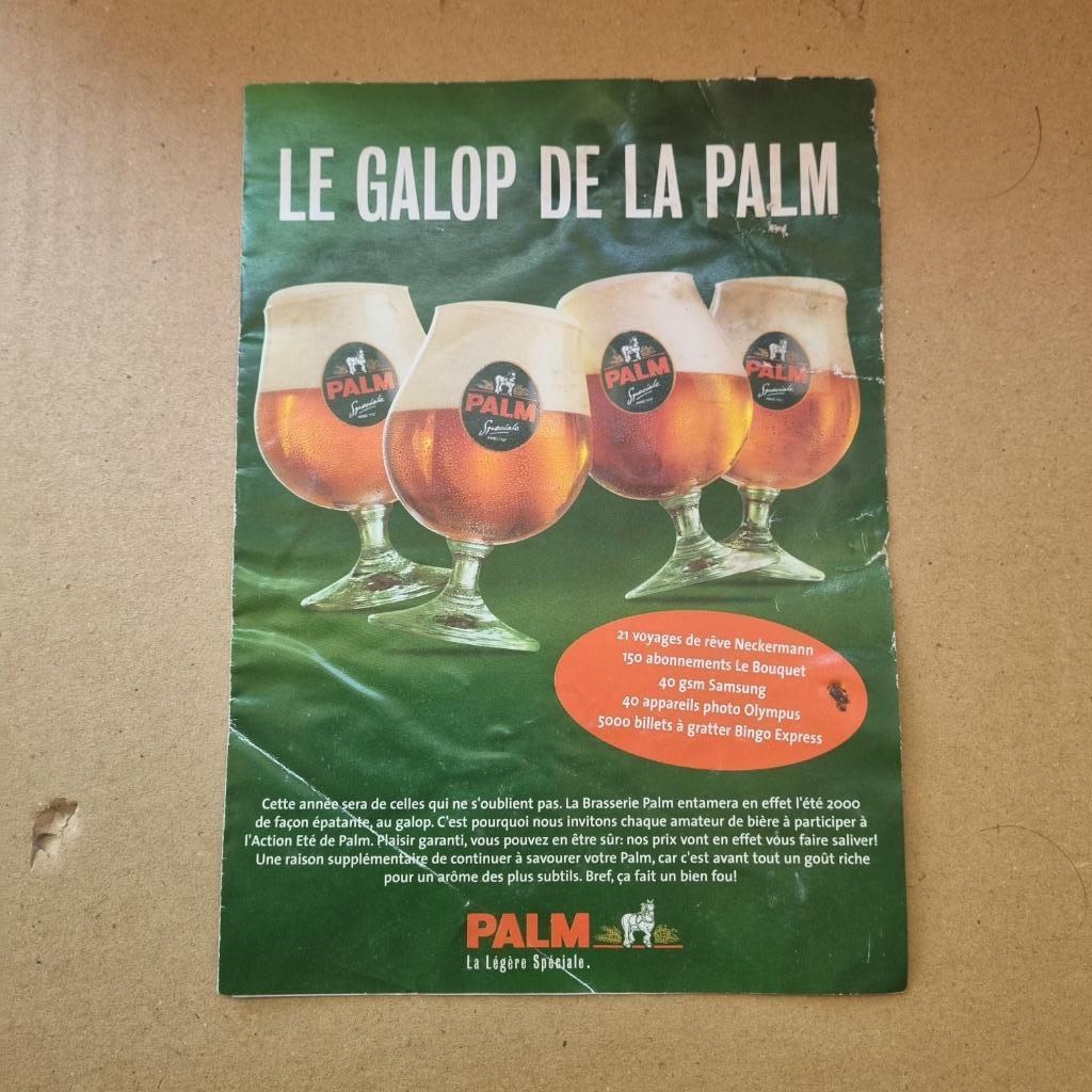 Brochure Palm Speciale (modèle 2), Ophalen of Verzenden, Gebruikt, Overige typen, Palm