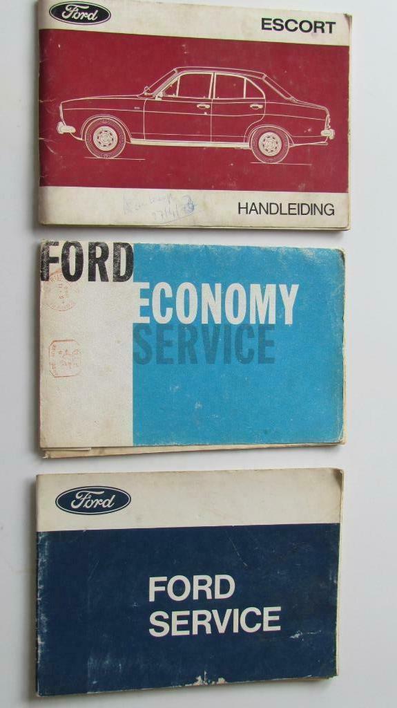 Gebruiks handleiding FORD ESCORT MK I van 1972, Ophalen of Verzenden