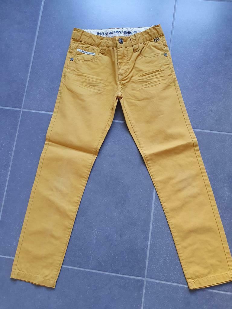 gele verstelbare broek Rox - maat 128, Ophalen, Zo goed als nieuw, Jongen, Broek