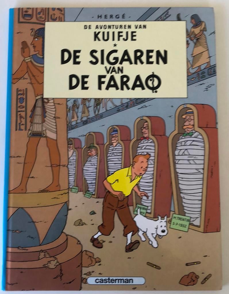 Hergé - Kuifje 3 de sigaren van de farao, Boeken, Ophalen, Hergé