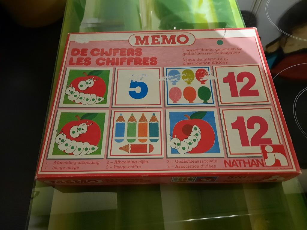 Jeu de mémoire, Vijf spelers of meer, Ophalen, Gebruikt, Nathan
