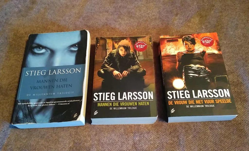 boeken van Stieg Larsson, Enlèvement ou Envoi, Stieg Larsson