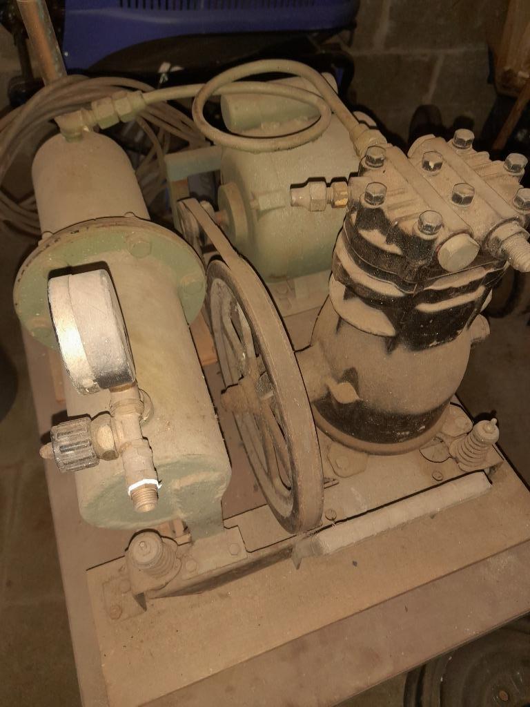 oude compressor, Doe-het-zelf en Bouw, Ophalen, Gebruikt