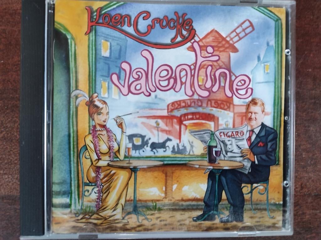 CD : KOEN CRUCKE - VALENTINE, Cd's en Dvd's, Ophalen of Verzenden, Zo goed als nieuw